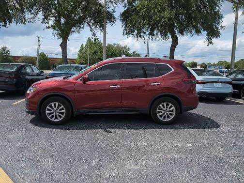 Scarlet Ember Tintcoat 2019 Nissan Rogue SV