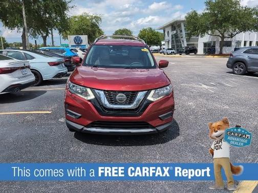 Scarlet Ember Tintcoat 2019 Nissan Rogue SV