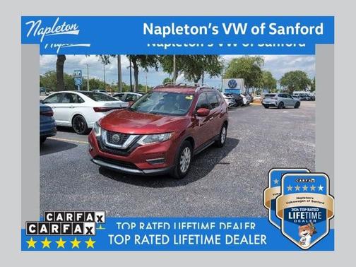 Scarlet Ember Tintcoat 2019 Nissan Rogue SV
