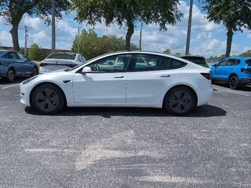 White 2022 Tesla Model 3 Long Range
