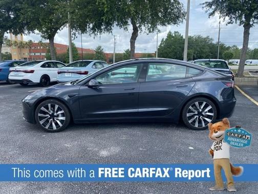 Gray 2024 Tesla Model 3 Base