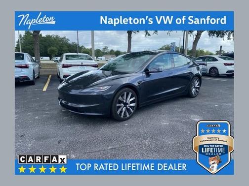 Gray 2024 Tesla Model 3 Base