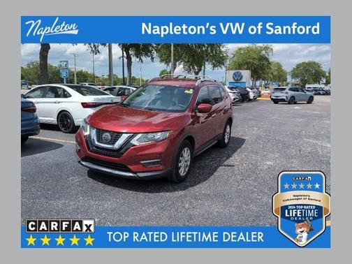 Scarlet Ember Tintcoat 2019 Nissan Rogue SV