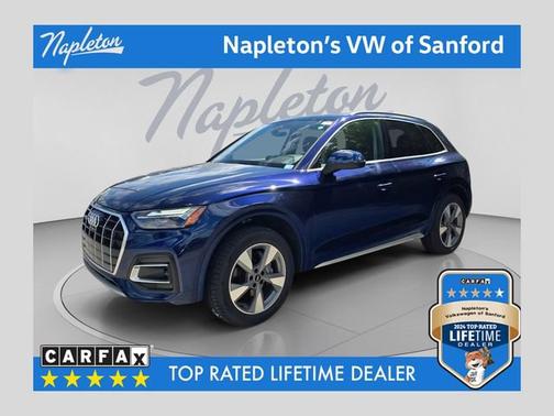 Blue Metallic 2023 Audi Q5 Premium Plus