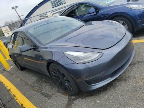 Gray 2023 Tesla Model 3 Performance