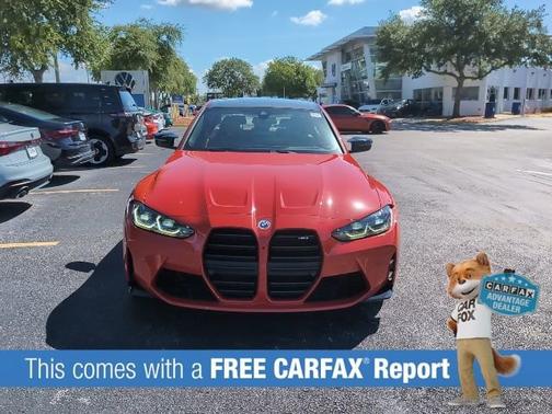 Toronto Red Metallic 2023 BMW M3 Base