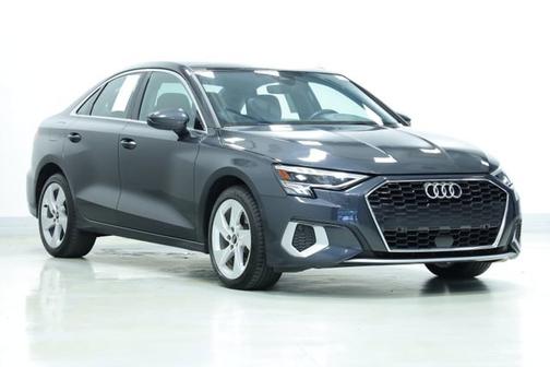 Gray Metallic 2023 Audi A3 Premium Plus