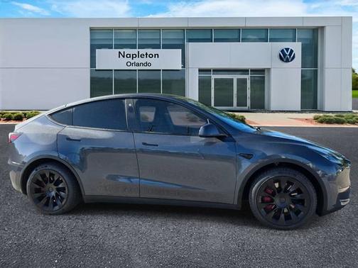 Gray 2023 Tesla Model Y Long Range