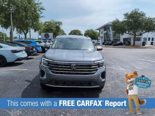 Gray 2024 Volkswagen Atlas 2.0T SE w/Technology