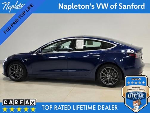 Blue 2020 Tesla Model 3 Long Range