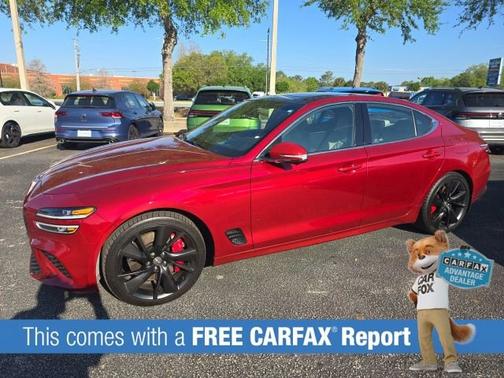 Havana Red 2022 Genesis G70 3.3T