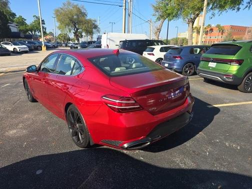 Havana Red 2022 Genesis G70 3.3T