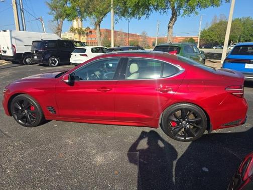 Havana Red 2022 Genesis G70 3.3T