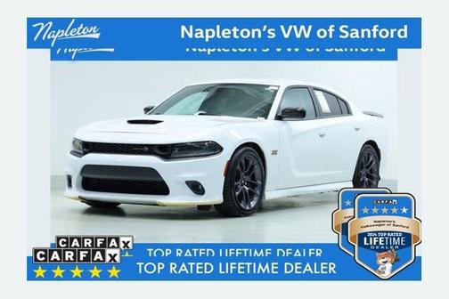 White Knuckle Clearcoat 2023 Dodge Charger SRT8