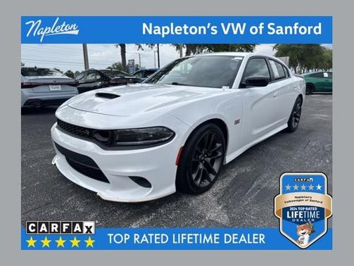 White Knuckle Clearcoat 2023 Dodge Charger SRT8