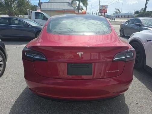 Red Multi-Coat 2022 Tesla Model 3 Long Range
