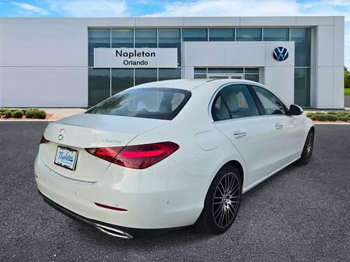White 2025 Mercedes-Benz C-Class C300 4MATIC