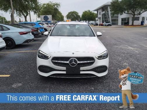 White 2025 Mercedes-Benz C-Class C300 4MATIC
