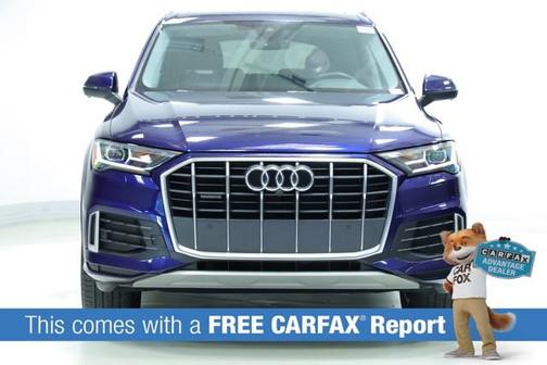 Blue 2022 Audi Q7 Premium