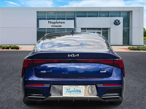 Yacht Blue 2025 Kia K5 GT-Line
