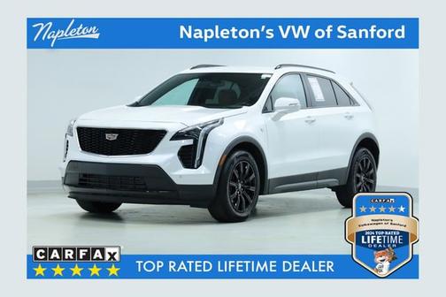 Crystal White Tricoat 2023 Cadillac XT4 FWD Sport