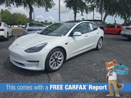 White 2023 Tesla Model 3 Base
