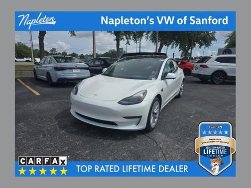 White 2023 Tesla Model 3 Base