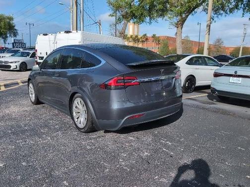 Gray 2020 Tesla Model X Long Range