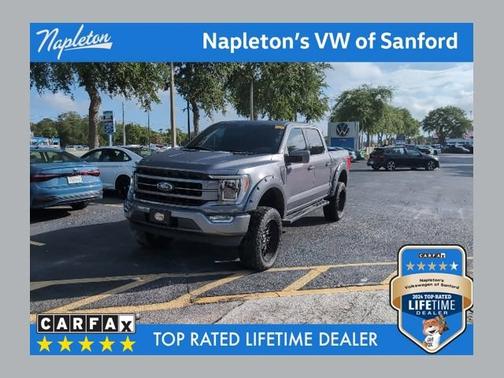 Gray 2021 Ford F-150 LARIAT