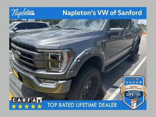 Gray 2021 Ford F-150 LARIAT