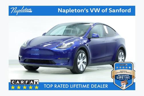 Blue 2023 Tesla Model Y Long Range