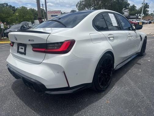 Alpine White 2023 BMW M3 Base