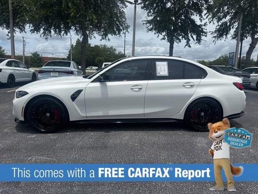 Alpine White 2023 BMW M3 Base