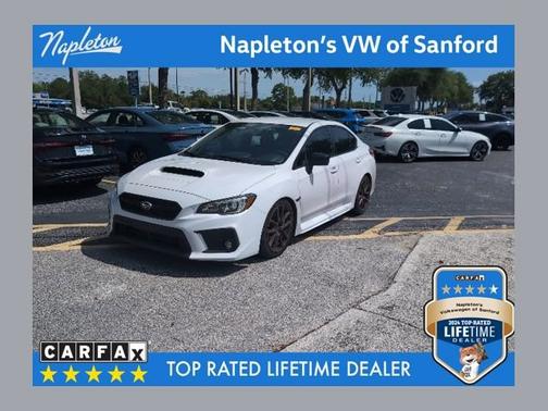 White 2020 Subaru WRX Premium