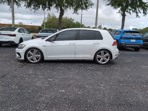 White 2018 Volkswagen Golf R 4-Door w/DCC & Navigation