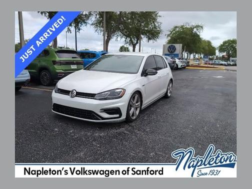 White 2018 Volkswagen Golf R 4-Door w/DCC & Navigation