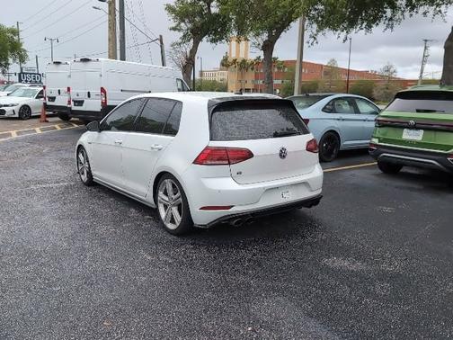 White 2018 Volkswagen Golf R 4-Door w/DCC & Navigation