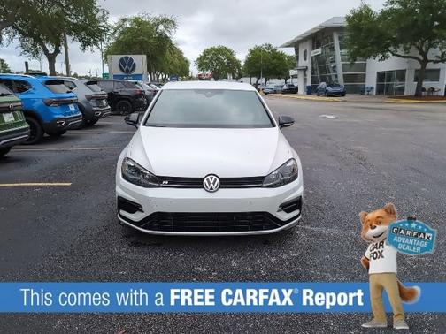 White 2018 Volkswagen Golf R 4-Door w/DCC & Navigation