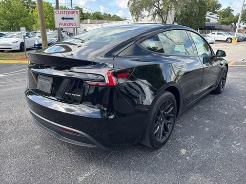 Solid Black 2024 Tesla Model 3 Long Range