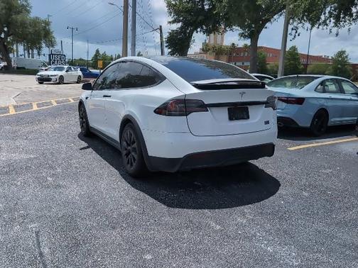 White 2022 Tesla Model X Plaid