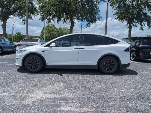 White 2022 Tesla Model X Plaid