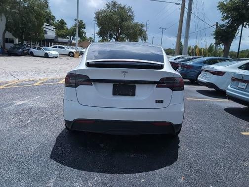 White 2022 Tesla Model X Plaid