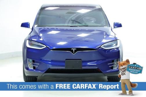 Blue 2016 Tesla Model X P90D