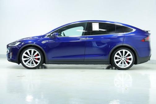 Blue 2016 Tesla Model X P90D