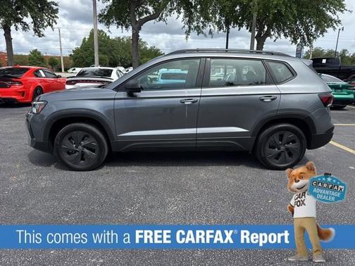 Gray 2025 Volkswagen Taos S