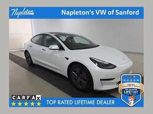 White 2023 Tesla Model 3 Base