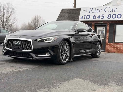 Black Obsidian 2017 INFINITI Q60 3.0t Sport