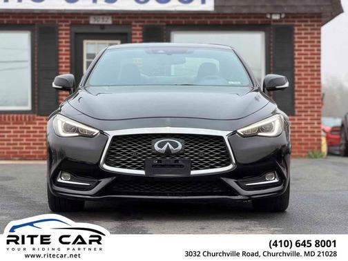 Black Obsidian 2017 INFINITI Q60 3.0t Sport