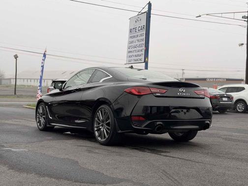 Black Obsidian 2017 INFINITI Q60 3.0t Sport