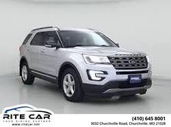 Ingot Silver Metallic 2017 Ford Explorer Base